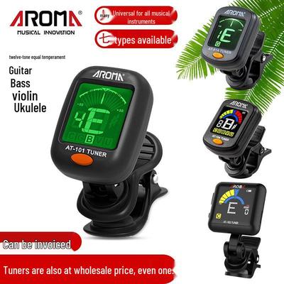 Original Aroma Universeller Elektronischer Tuner für Gitarre, Violine und Ukulele