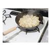 Sugiyama Metal Frying Pan, 23 m, IH/Gas Fire Compatible, Iron, Made in Japan, Craftsmanship, Nano Embossed, Iron but Light, Oil Absorbs Well, KS-3042