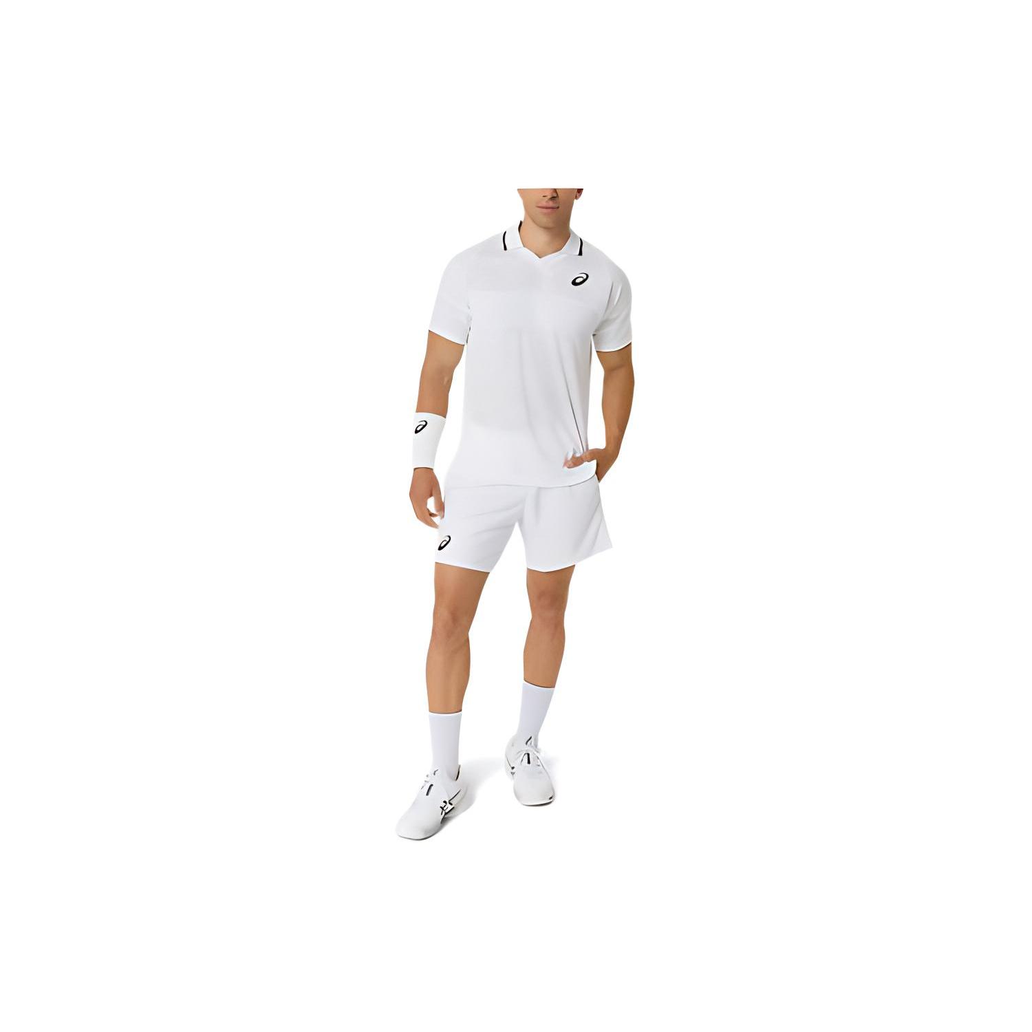 Asics Match Actibreeze Рубашка-поло Рубашка-поло Мужская Ярко-белый 2041A283-100 XXL