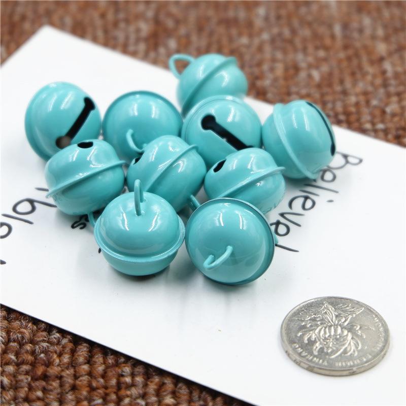 22Mm Bonbonfarbene Hundeglocken Klein Weihnachtsdekorationszubehör Haustierglocken Schlüsselanhänger Anhängerglocken