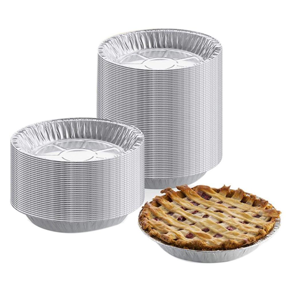 Round Oil-Proof for Baking,BBQ,Cooking Foil Tray Air Fryer Accessories Steaming Basket Mat Bakeware