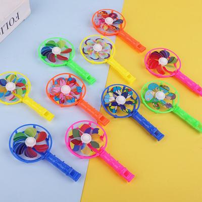 12Pcs Colorful Whistle Pinwheel Game Kids Birthday Party Favors Goodies Bag Pinata Filler Christmas Back To School Gifts