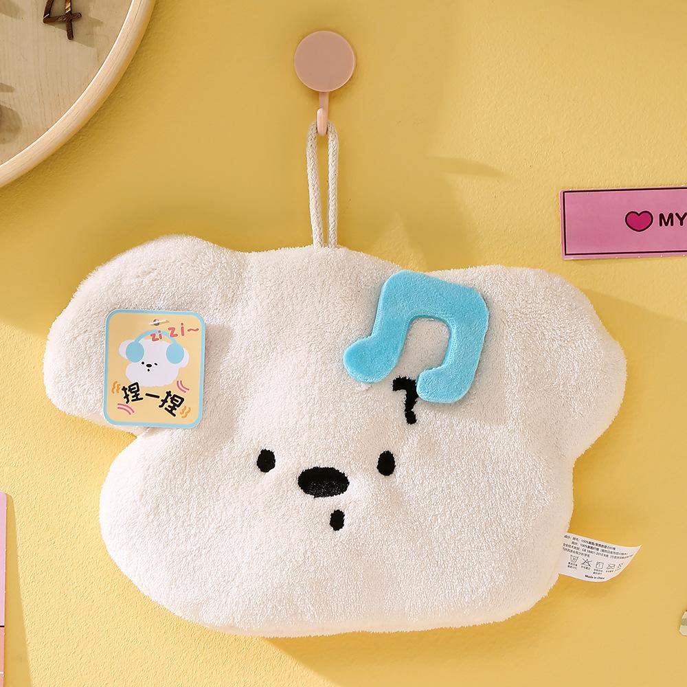 

Triple-layer Thickened Absorbent Lint-free Quick-drying Towel 18*27cm бежевий