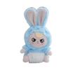 Dreamy Elf Adorable Plush Bunny Keychain Perfect For Stylish Accessories Backpack