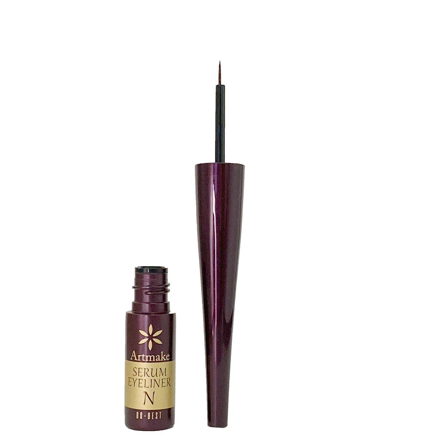 

Official [Permanent Makeup] Serum Eyeliner N Burgundy - Long-lasting, smudge-proof, liquid eyeliner. Quick-drying, easy to apply, and easily removed