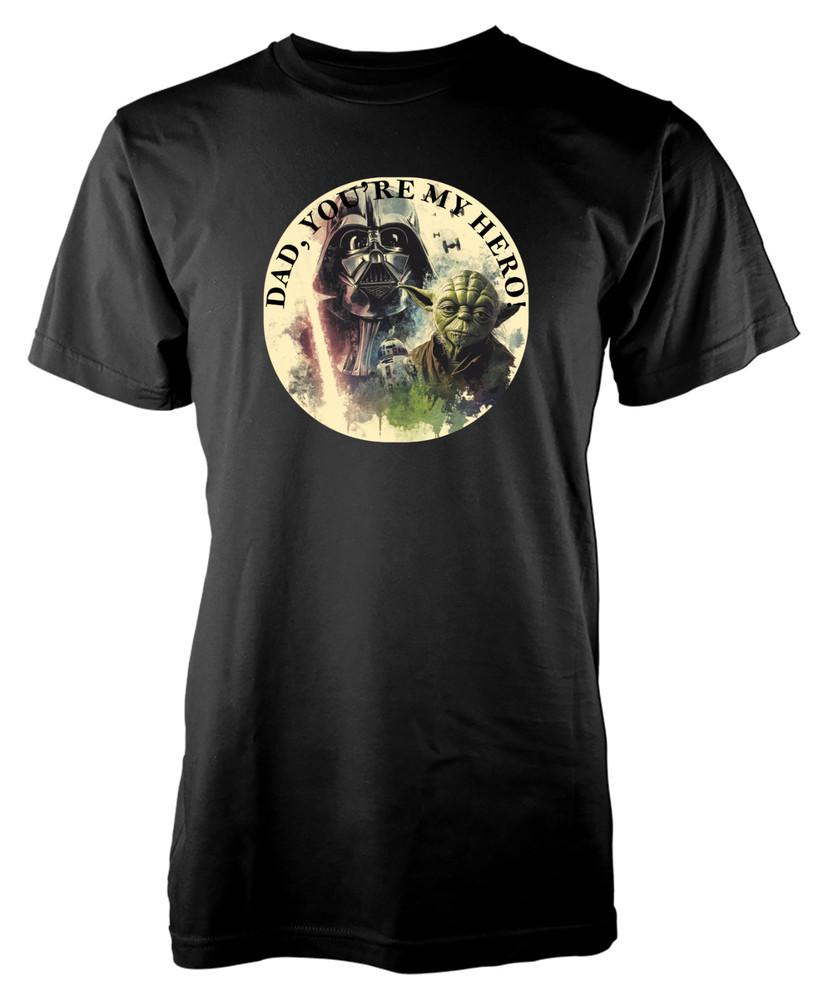 

Fathers Day T-shirt, You re My Hero Vader Yoda, Custom Father s Day Gift S