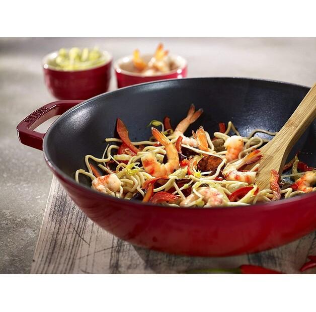 Wok Pan Zwilling Staub 30 Cm Cherry Red 4.74 L (40511-345-0)