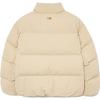 New MLB Down Jacket Unisex Linen Beige Yellow 3ADJB0336-43BGM