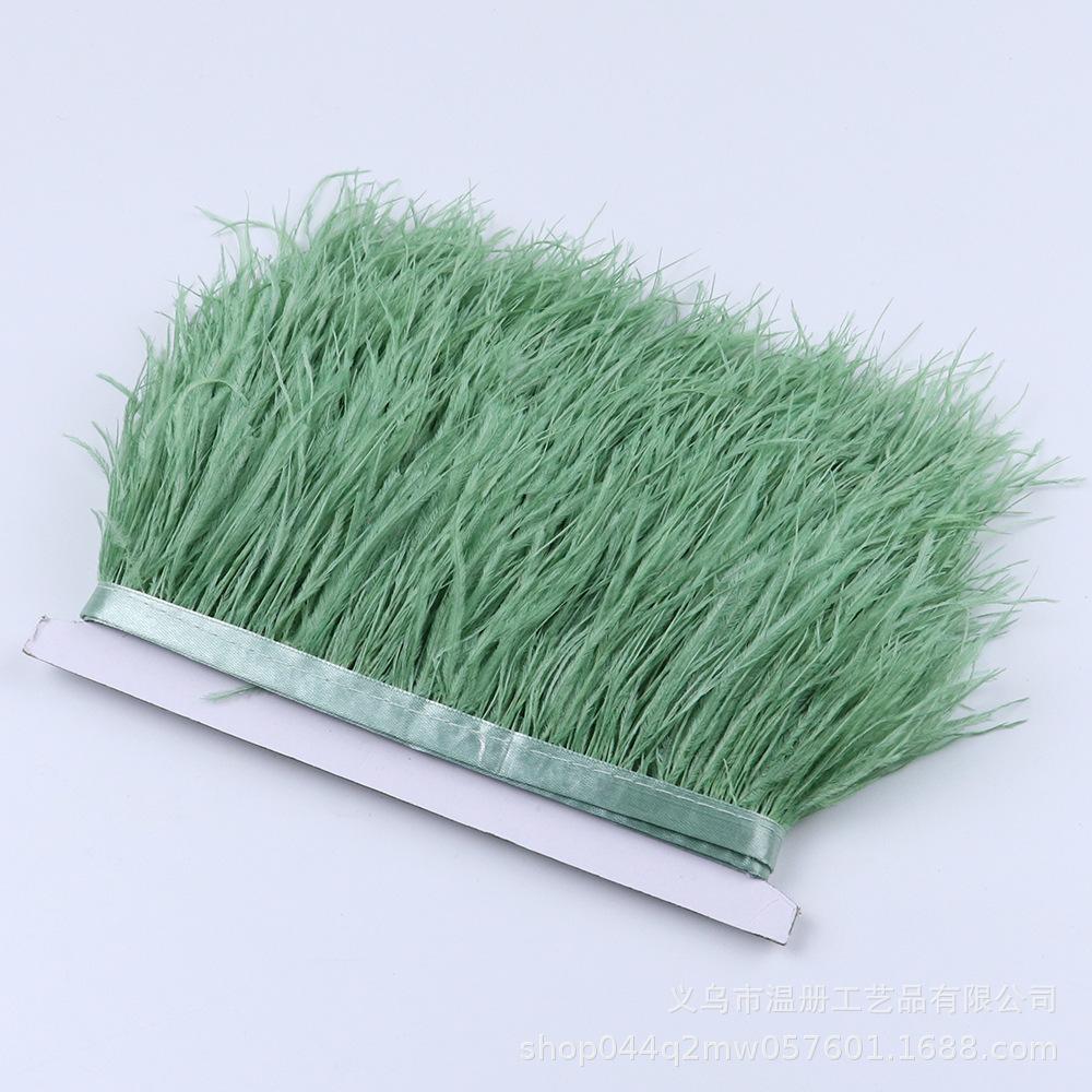8-10Cm Ostrich Hair Cloth Edge Various Colors Optional Feather Lace Clothing Earrings Diy Decoration
