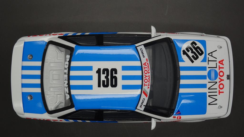 Aoshima Bunka Kyozai BEEMAX Series Toyota Corolla Levin AE92 1988 Group A Specification Plastic Model 1/24 No.12