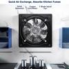Industrial Ventilation Axial Exhaust Fan 6 Inch with Metal Frame and Copper Motor for Efficient Airflow In Workshops and Garages