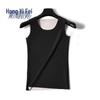 Hongyifei Men's Silk Blend Thermal Self-Heating Vest
