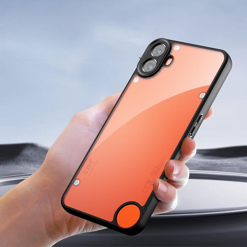 CMFphone2pro Pouzdro pro Nothing CMF Phone 2Pro Matné akrylové pouzdro pro Nothing Phone 3APro 2a Nárazuvzdorný průhledný tvrdý PC nárazník