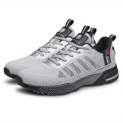 Sports And Leisure Men's Shoes Breathable Korean Version Of The Board Shoes Flying Woven Mesh Shoes Men's Hollow Mesh Shoes
