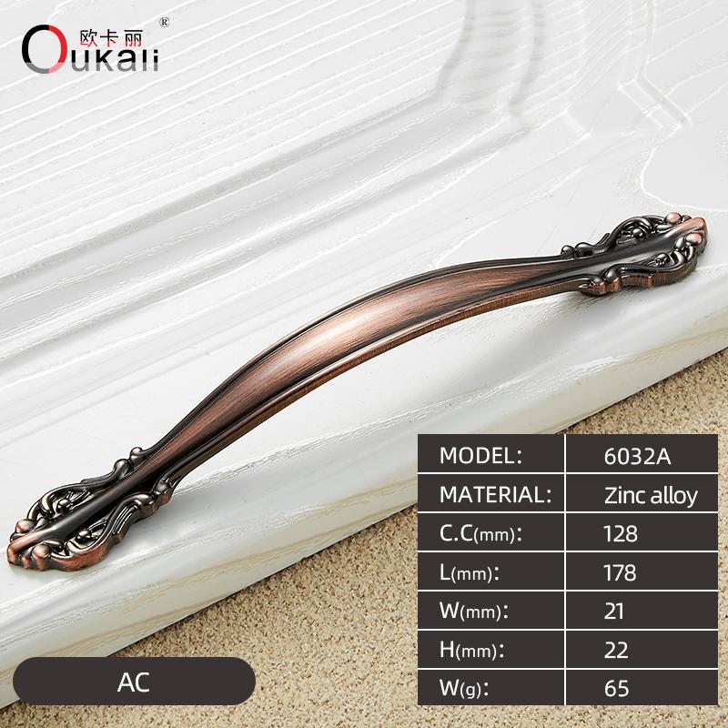 High Quality Luxury Furniture Handle Drawer Cabinet Wardrobe Door Handle Knob Hot Sale
