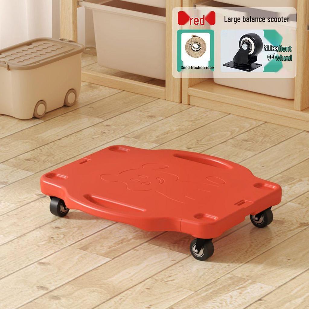 Children's Sensory Balance Board: Anti-Rollover Kindergarten Scooter for Indoor and Outdoor Play