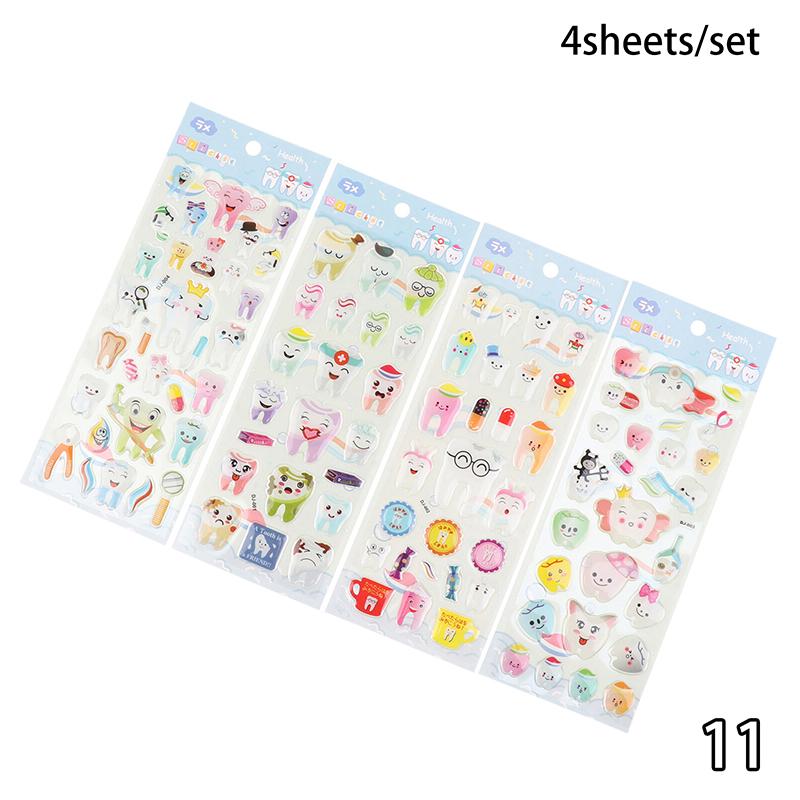 

Милые мультяшные наклейки в форме зуба, молярной формы, зубы, стоматологическая клиника, подарок для детей, стоматология, украшение