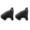 2pcs RC Car Gearbox Housing Replacement for TRAXXAS 1 5 RC Car Aluminum Alloy Front Rear Universal Differential Cover