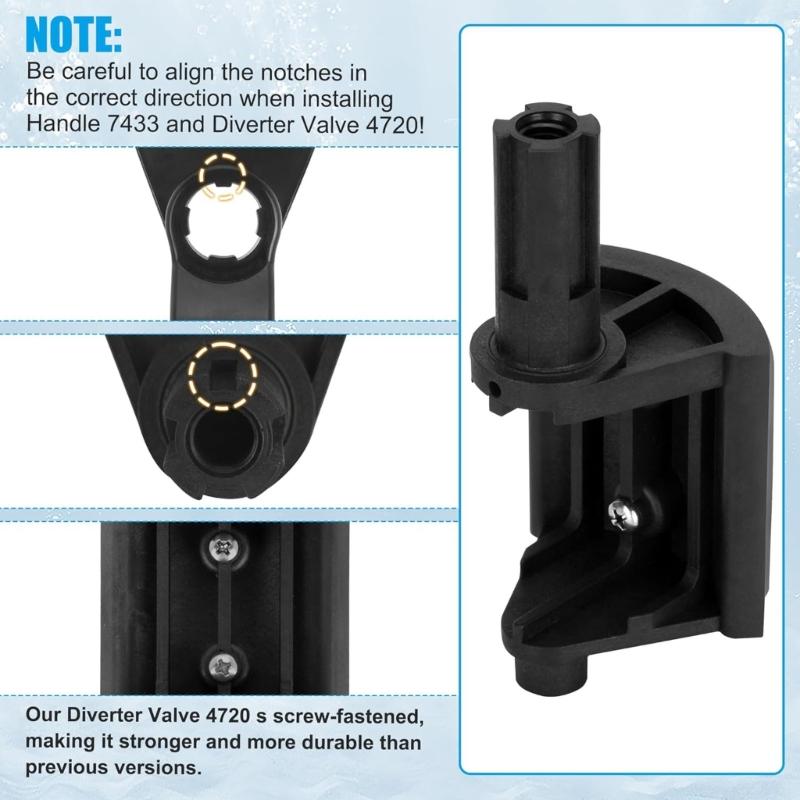Pool Valves Replacement Set Essential Component Pool Valves Repair Set Leakproof Pool Valves for Easy Installation