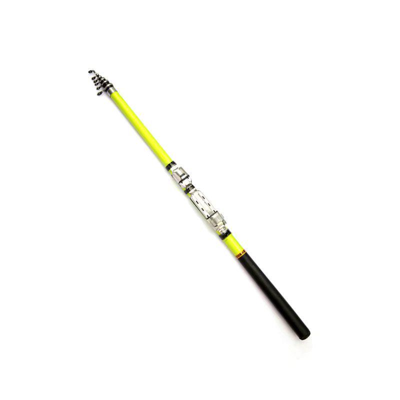 Telescopic Soft Tail Fiberglass Fishing Rod for Long Casts In Sea, Lake, and Stream