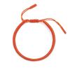 Unisex Bracelet Solid Color Handmade Rope Braided Lucky Bangle Jewelry for Party