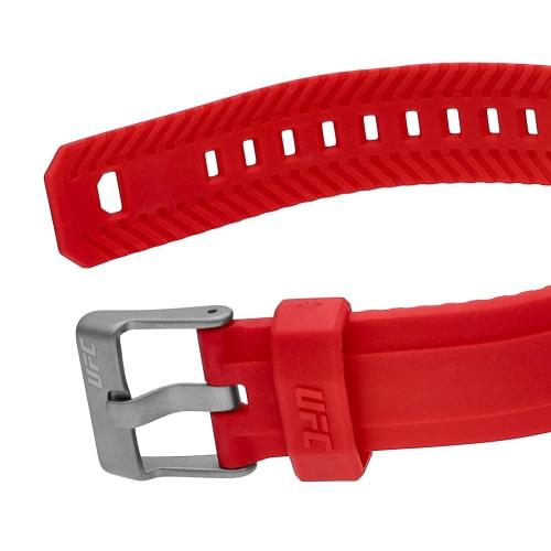 TIMEX UFC Spark Digital Quartz Watch, 50M Water Resistant, Acrylic, 46mm, TW2V84000, Men's, Red