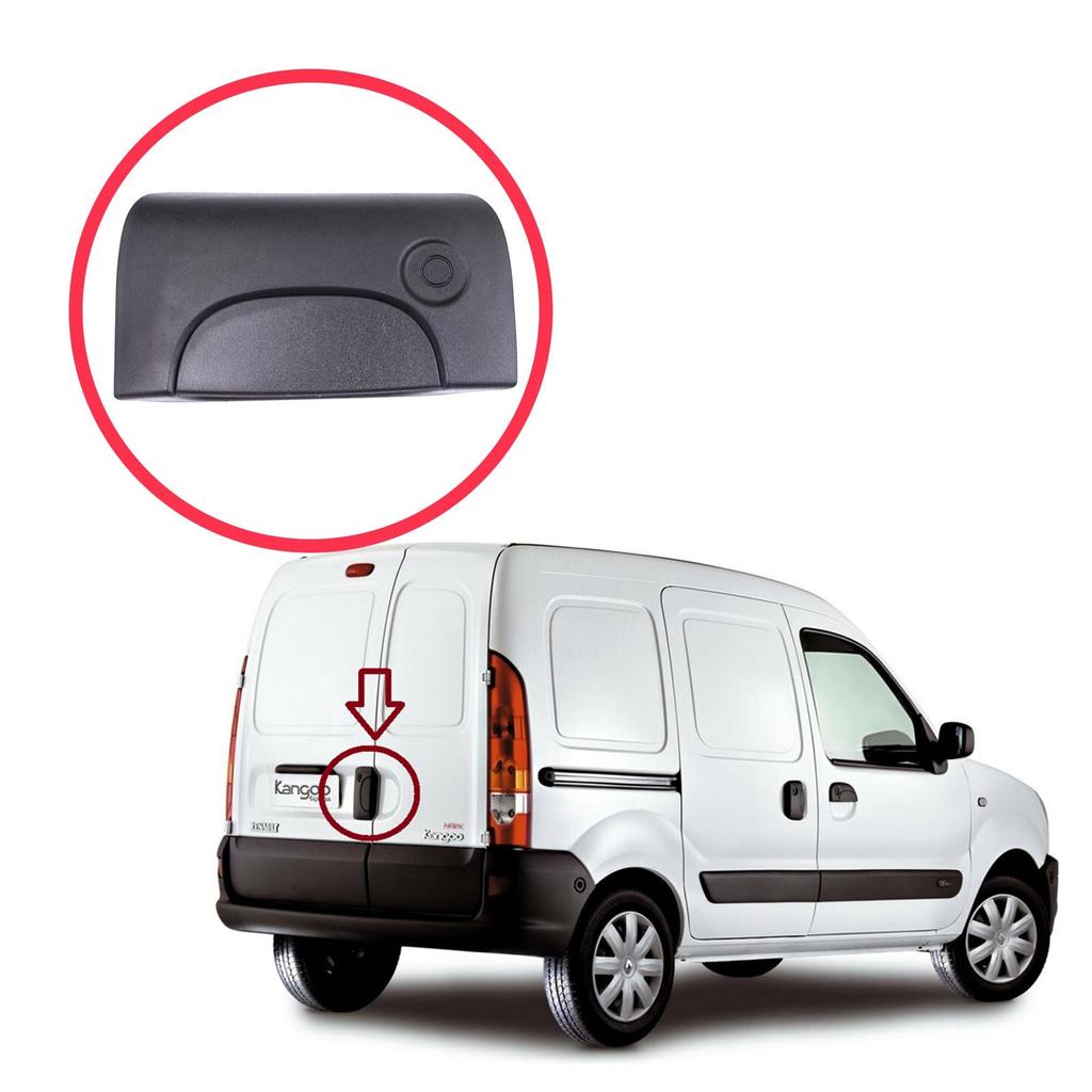 EDP1423 Rukojeť zadního otevírání dveří zavazadlového prostoru Černá pro Renault Kangoo Nissan Kubistar MK1 X76 FC KC 1997-2009