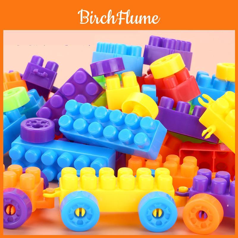 Classic Large Block Building Set With Diy Creativity For Toddler Learning And Early Education