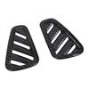 1Pair Dashboard Air Outlet Vent Cover Carbon Fiber Pattern Dashboard Side Air Vent Cover Replacement for Benz A‑Class