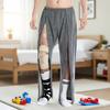 Herren-Vollreißverschluss Patientenpflegehose Postoperative Easy-On/Easy-Off Pflegehose