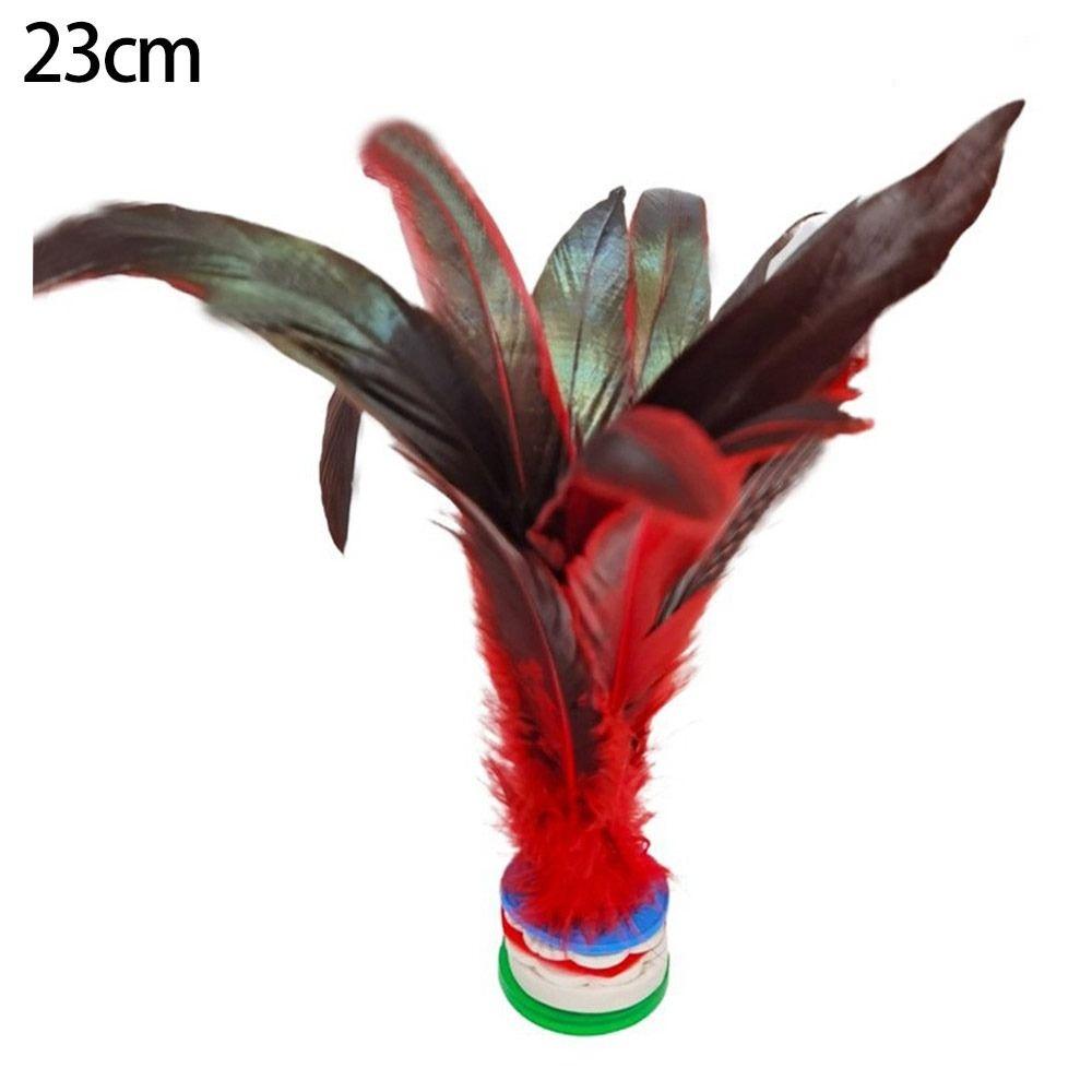 New Colorful Feathers Kick Shuttlecock Chinese Jianzi Foot Sports Outdoor Toy Game Entertainment Foot Kick For Physical Exercise
