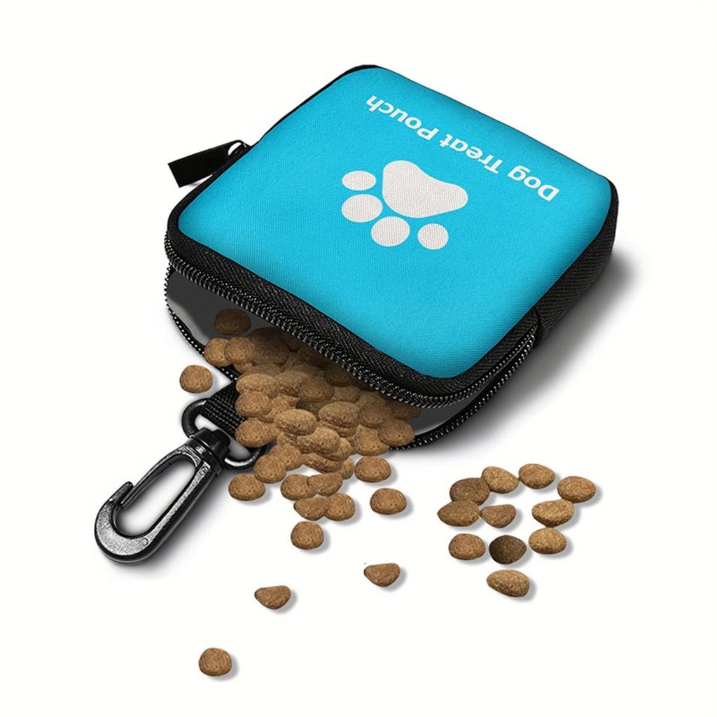 Waterproof Dog Treat Pouch Portable Compact Dog Training Rewards Bag Easy to Clean Multifunctional Poop Dispenser for Training