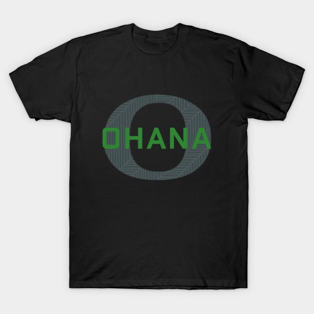 

Men Black Print T-shirt Oregon Ducks Ohana 2025 No-Cut Transfer Paper Print Cotton Tshirt L чорний