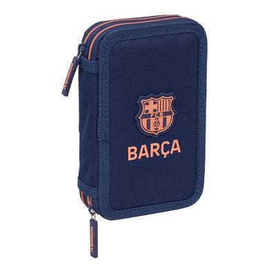 FC Barcelona Double Filled Pencil Case 29 Pcs 412526854 Navy Blue