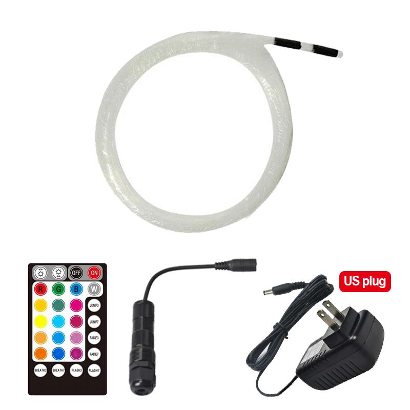 LED Fiber Optic Light RGB Fiber Optic Star Ceiling Kit  DIY Starry Sky Effect Lamp Decorative Home