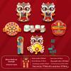 Chinese New Year Magnetic Refrigerator and Door Decal Set