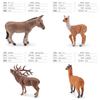 Donkey Alpaca Sheep Model Collection Pvc Figures For Home Decor And Educational Display