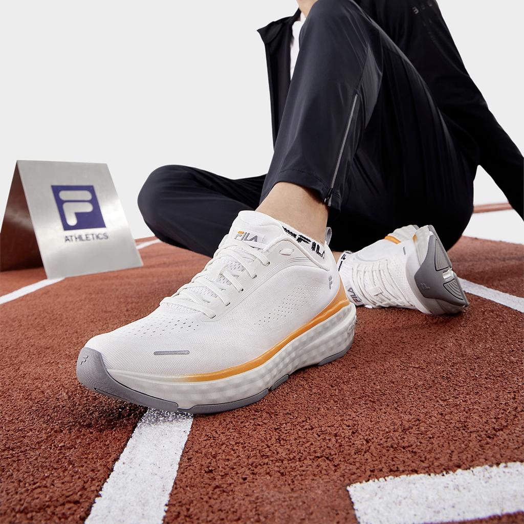 Fila Energy 2+ Simple Versatile Sports Low-Top Running Shoes Men Sneaker Bright-White A12M431105FBW