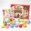 24 Days Christmas Advent Calendar, Cute Dumpling Mystery Mini Figures, Xmas Countdown Surprise Gift for Children