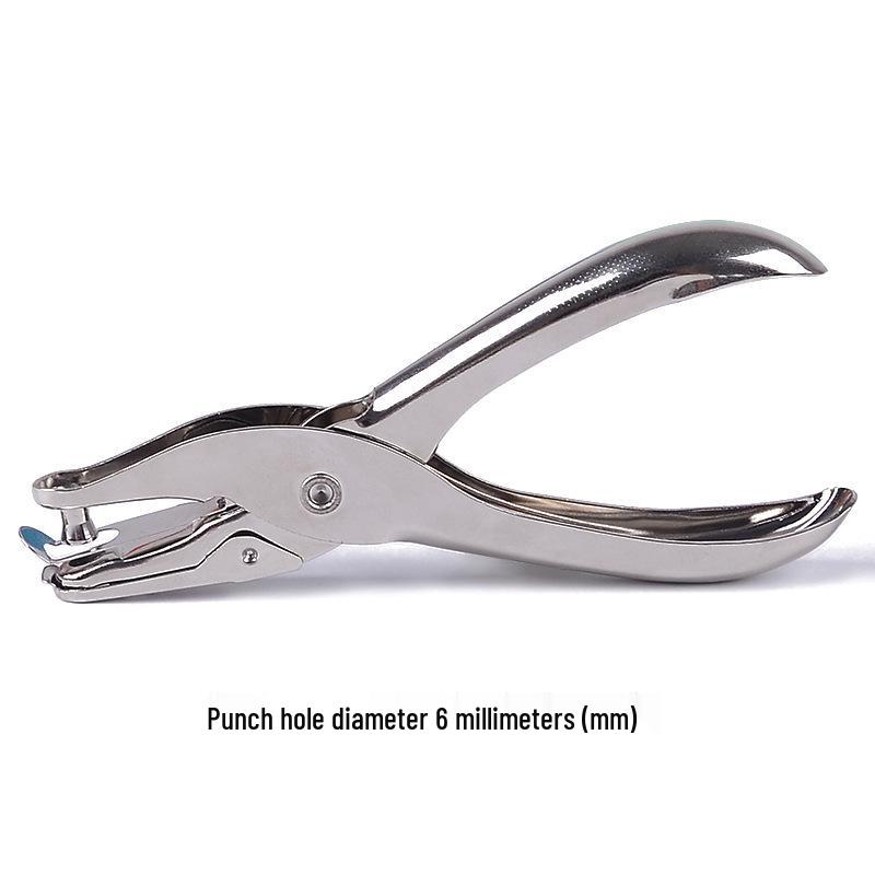 6mm Round Hole Punch for Paper Cards - Loose-Leaf Binder Tool