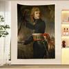 Napoleon Bonaparte Art Colorful Tapestry Wall Hanging Hanging Tarot Hippie Wall Rugs Dorm Wall Art Decor