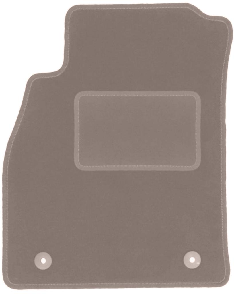 Beige Fahrermatte für: Opel Insignia A FL Limousine, Fließheck, Kombi (2013-2017)