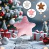 Plush Star Christmas Tree Topper Decoration Cute Sparkling Star Tree Top Decoration For Indoor Outdoor Mantel Shelf Desk Table