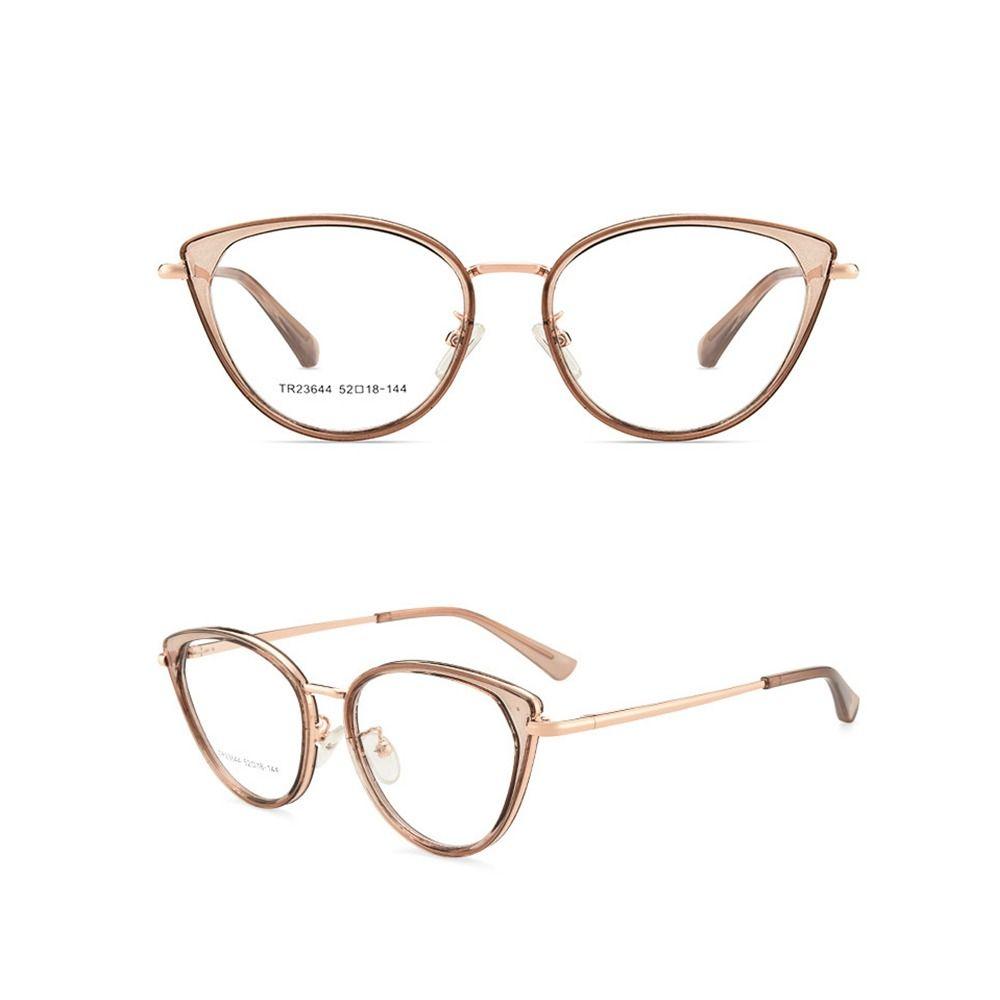 

TR90 кошачий глаз очки сверхлегкая оправа модные оптические очки для мужчин и женщин