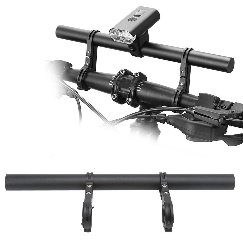 30cm Bicycle Handlebar Extension Bracket, Lightweight and Durable Alloy Handlebar Tube for Holding Cell Phones and Code Meters