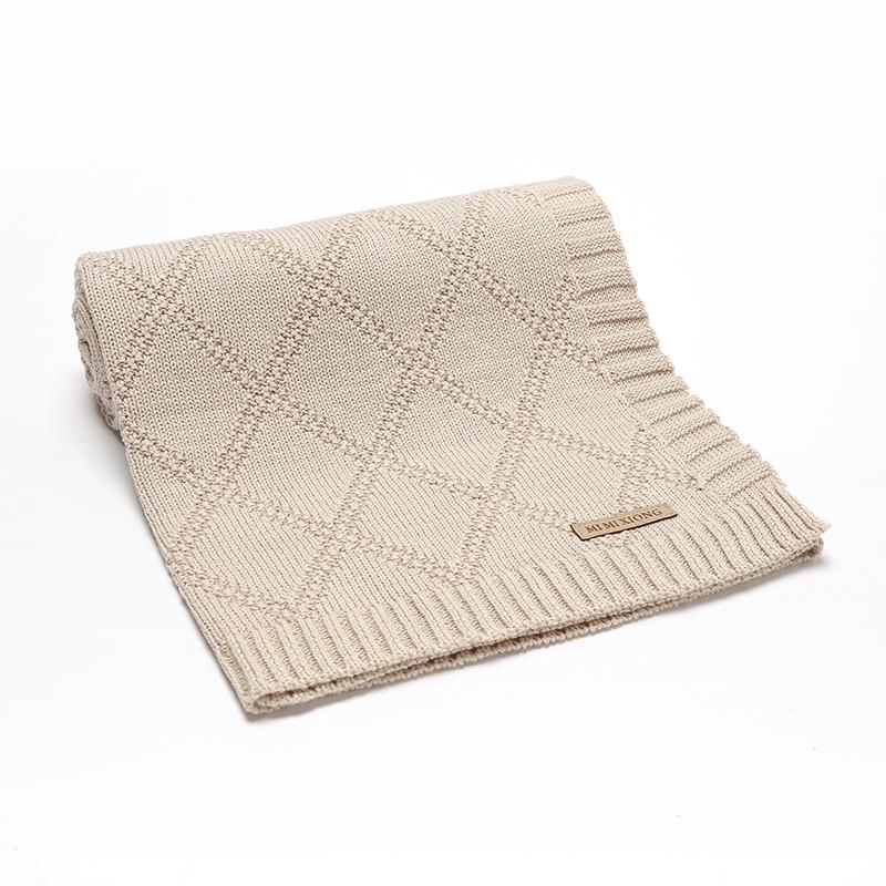 Cotton Baby Blankets Super Soft Newborn Infant Boy Girl Stroller Nursery Cover Quilts 90*70cm Toddler Outdoor Throw Playing Mats