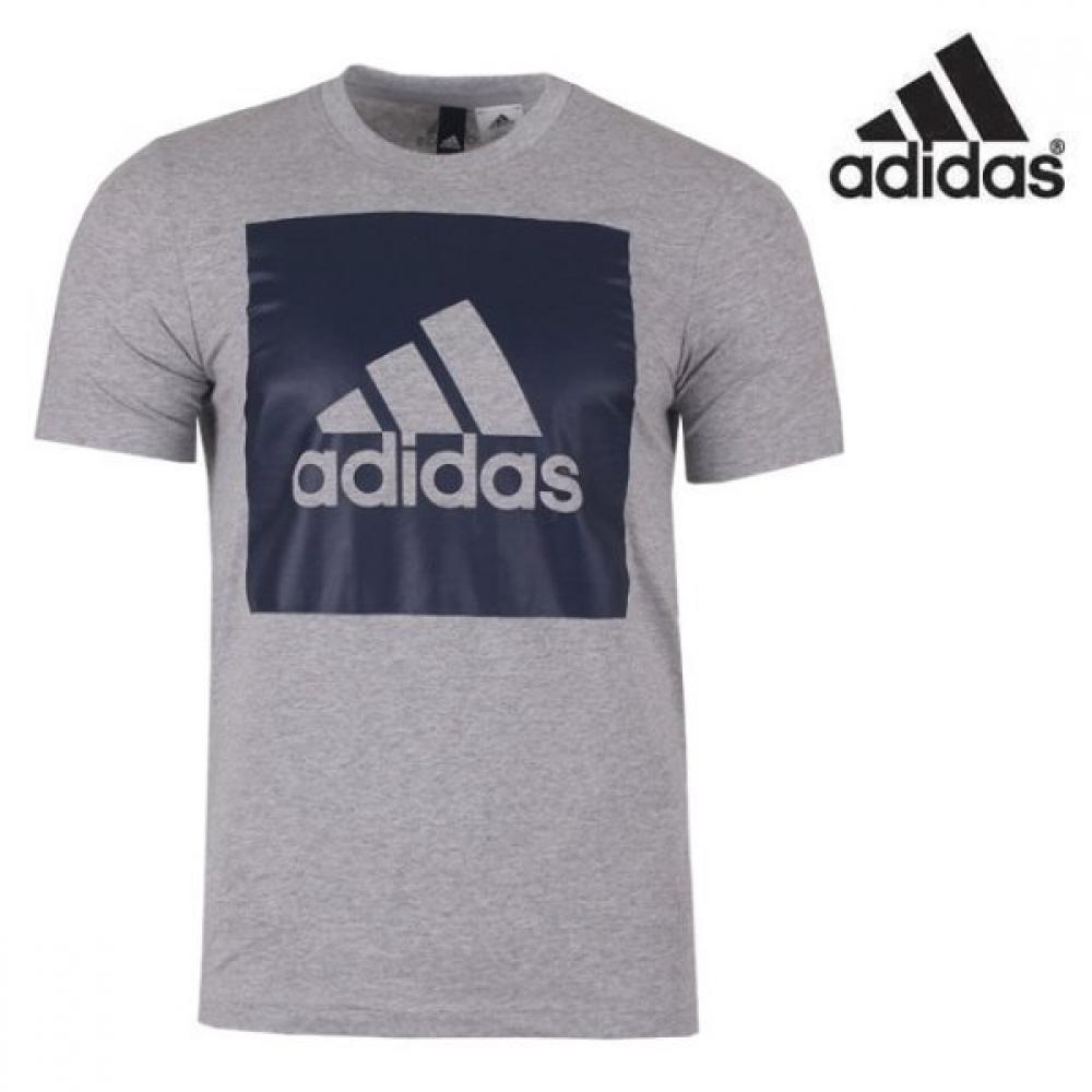 

Adidas Men s ESS Big Logo Short Sleeve T shirt S98725
