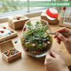 100 Pièces Autocollants Mini Abeilles Coccinelles en Bois Auto-adhésifs Colorés Coccinelle Peinte Bricolage Scrapbooking Décoration Fête de Jardin Maison