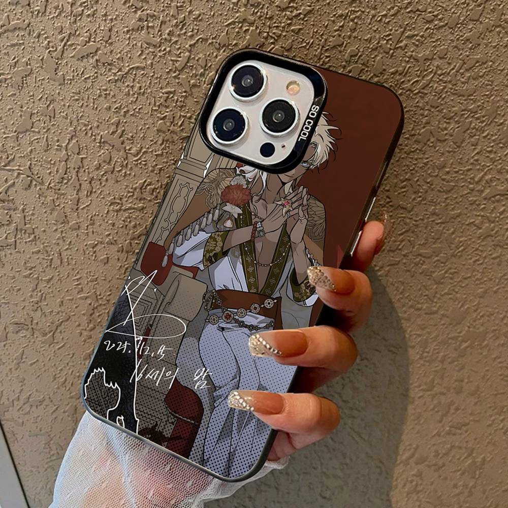 Brothers Without A Tomorrow Bl Anime Phone Case For IPhone 17 16 15 14 11 12 13 Pro Max Plus Pro Colored Silver Cover