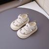 Baby Breathable Sandals Summer Infants Soft-soled Toddler Shoes Children Breathable Non-slip Beach Shoes Toe Protectors Hollow Shoes